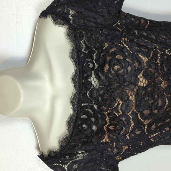 Adrianna Papell Off-Shoulder Lace Dress - Picture 2 of 15